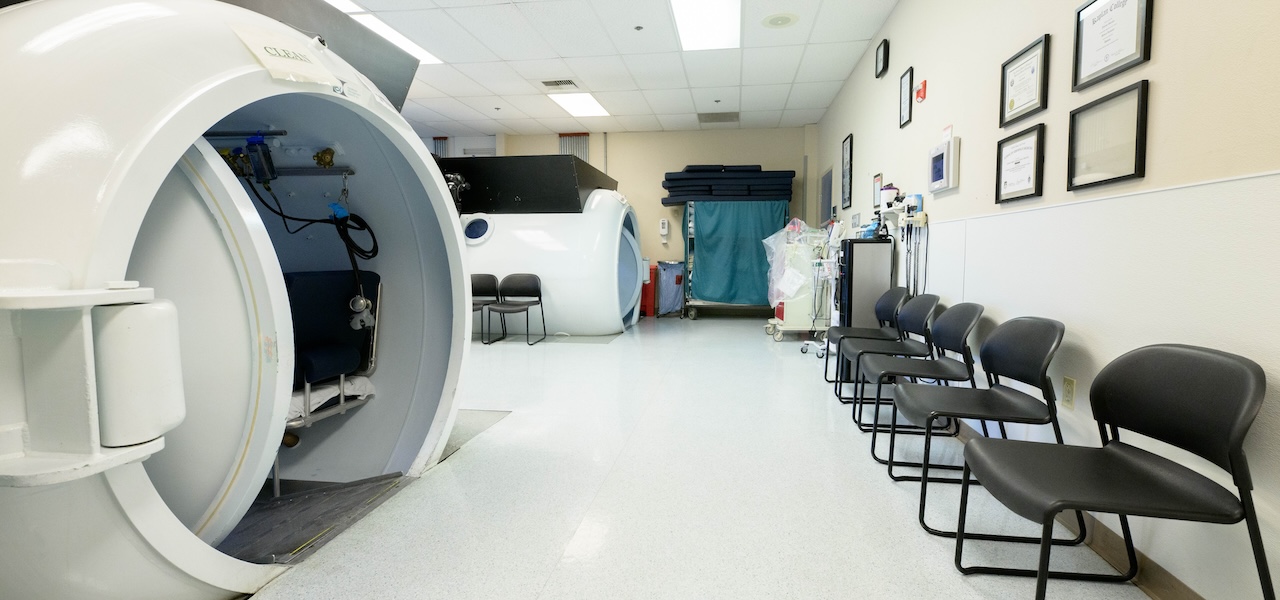 Specialized Hyperbaric Oxygen Chamber at Kindred Hospital Las Vegas - Sahara