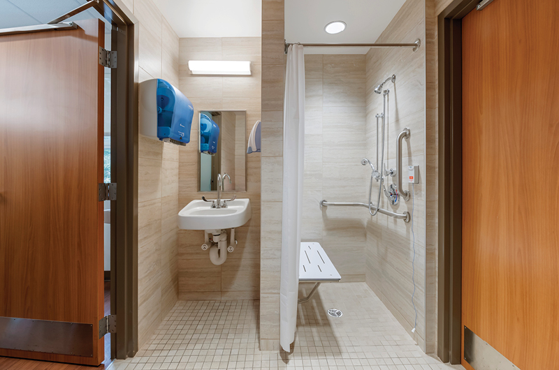 Acute Rehabilitation Unit Bathroom