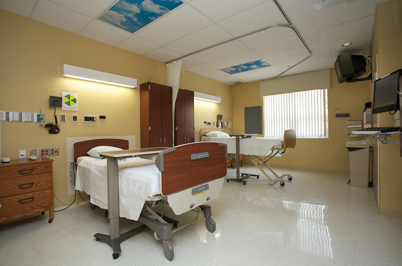 Double Patient Room