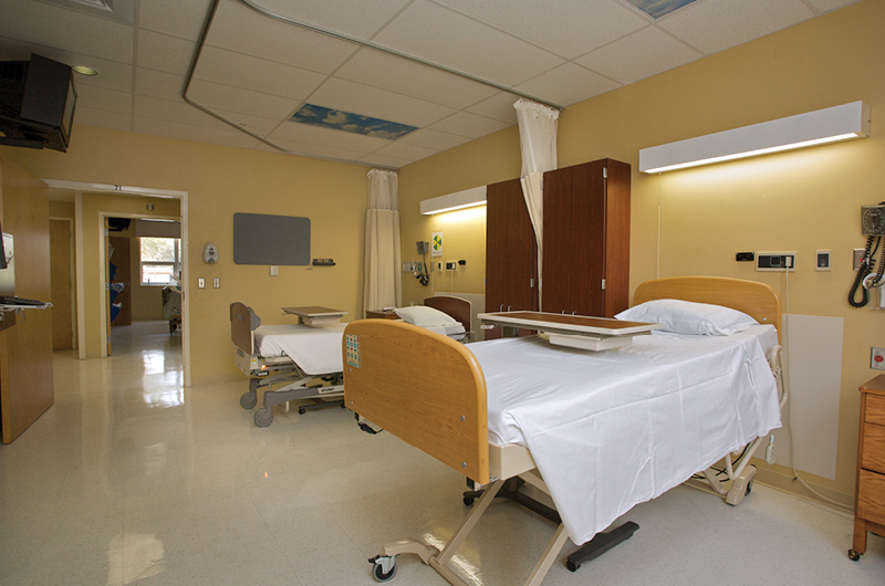 Double Patient Room