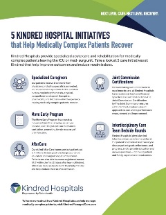 Kindred Hospitals Initiatives thumbnail