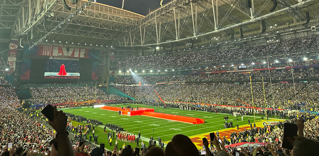 Superbowl field photo