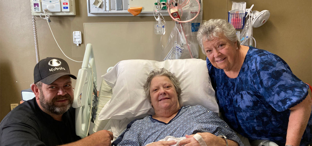 Kindred Hospital Chattanooga patient Marilyn shares her story of successful recovery from respiratory condition at Kindred